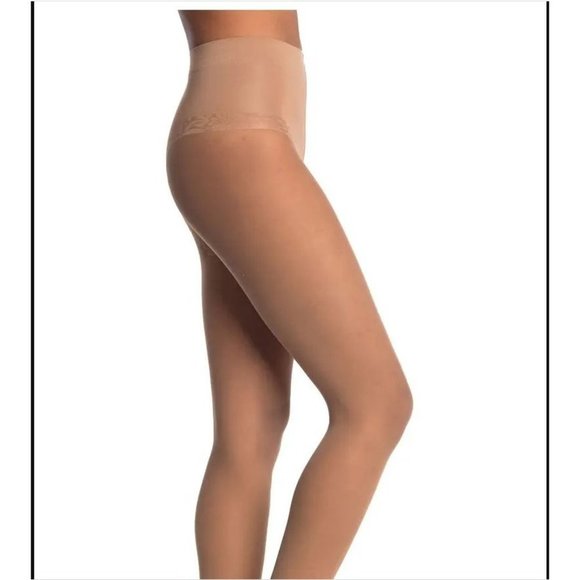 FALKE Shape 20 Control Top Pantyhose Beige Small NEW - Picture 5 of 8